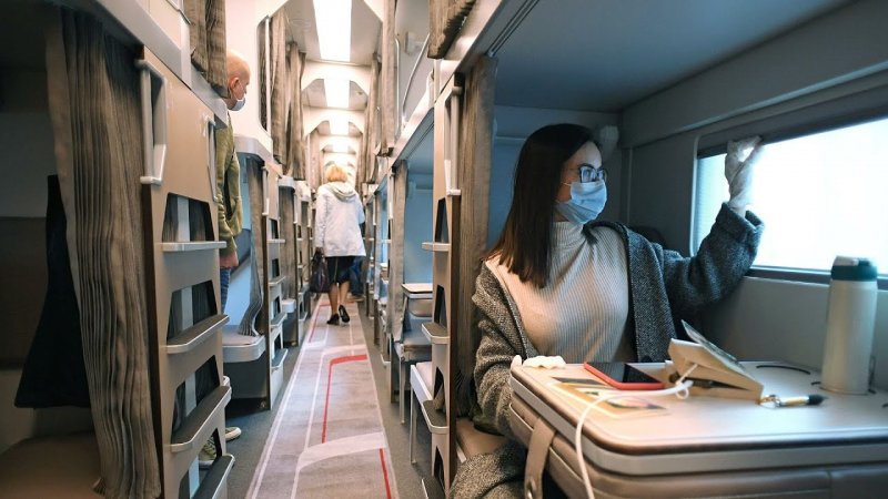 Плацкартные вагоны РЖД 2020