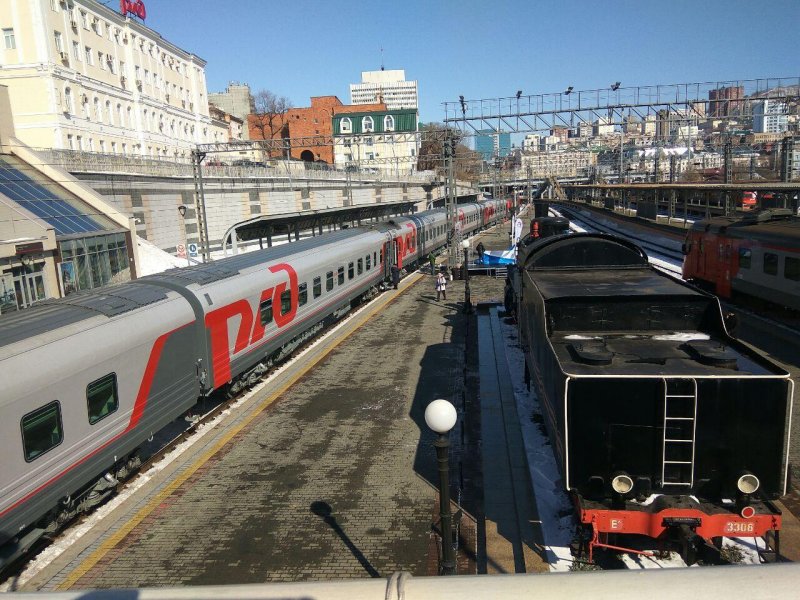 РЖД поезд Москва Владивосток