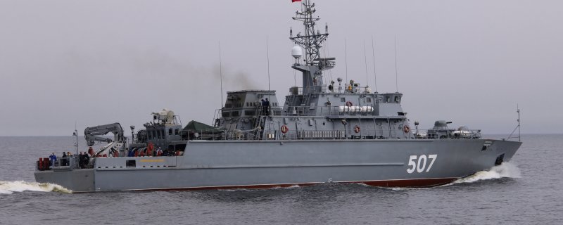 Базовый тральщик БТ-115