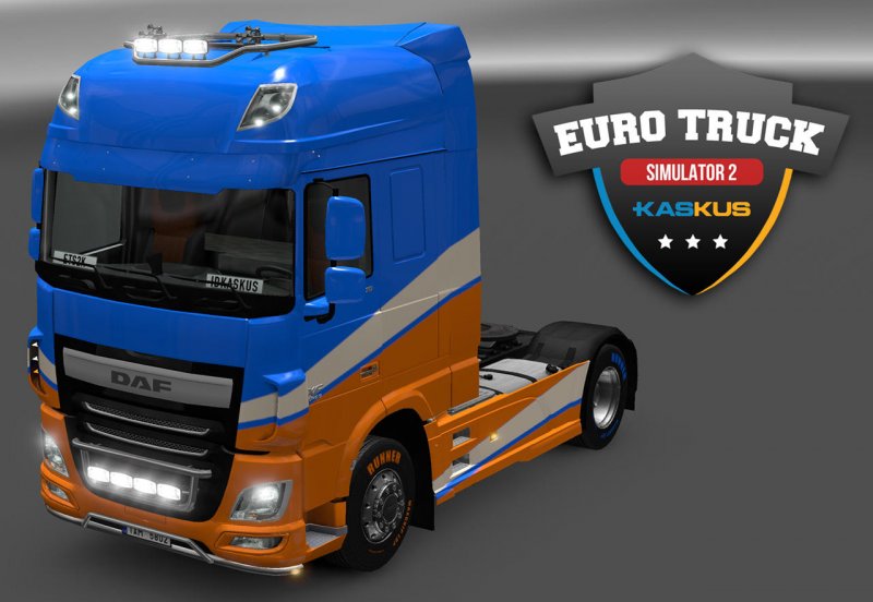 Хром для DAF XF ETS 2