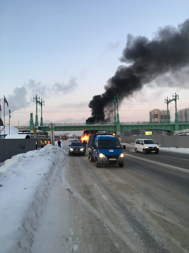 Возгорание автомобиля