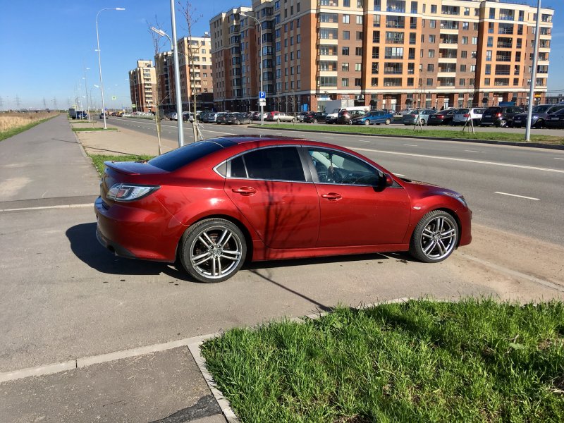 Mazda 6 r18 красная