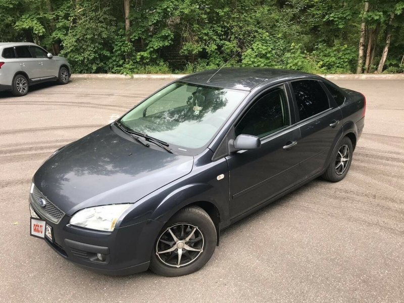 Ford Focus II 2007 серый