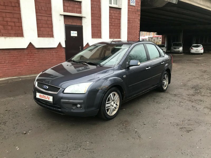 Ford Focus 2 Рестайлинг седан серый