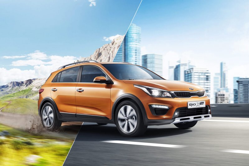 Новый Kia Rio x-line