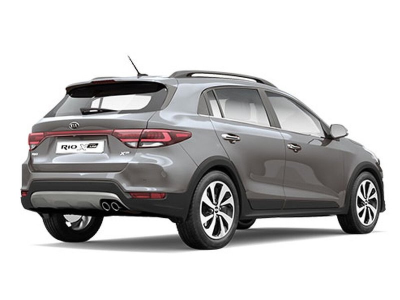 Kia Rio x-line 2020 черный