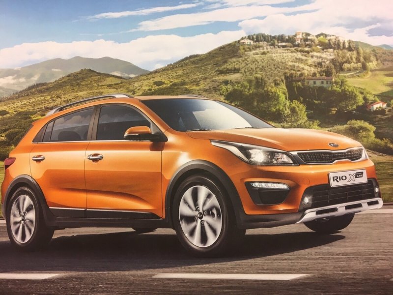 Kia Rio x-line 2018 хэтчбек