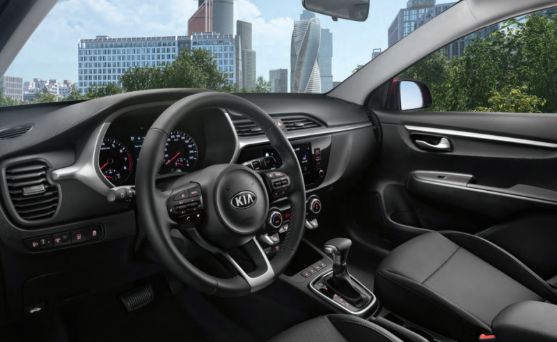 Kia Rio x 2021 салон