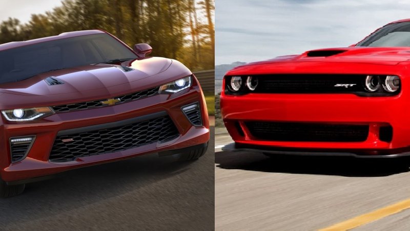 Dodge Challenger и Chevrolet Camaro