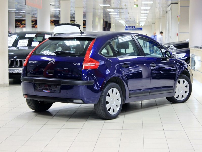 Citroen c4 синий