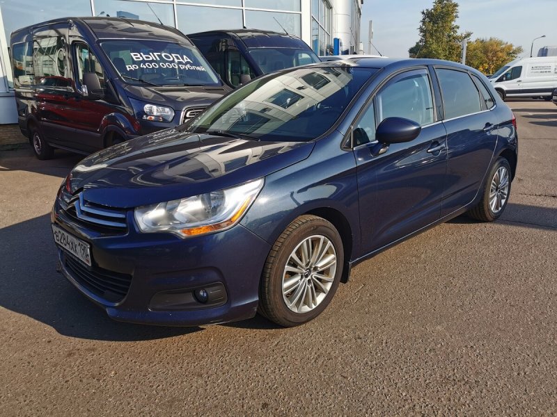 Citroen c4 синий