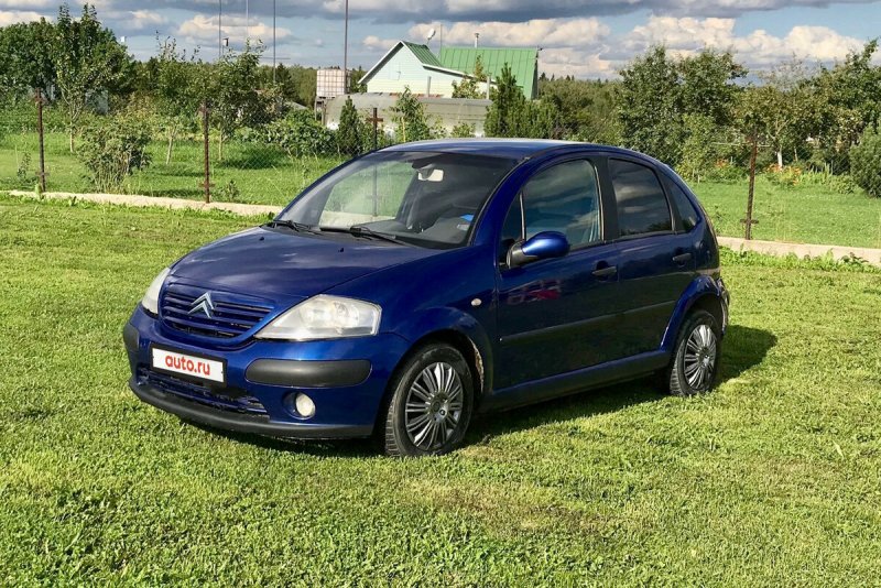 Ситроен с3 2005 синий