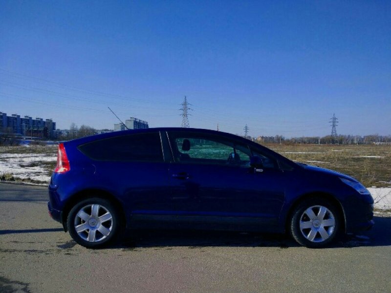 Citroen c4 Coupe синий