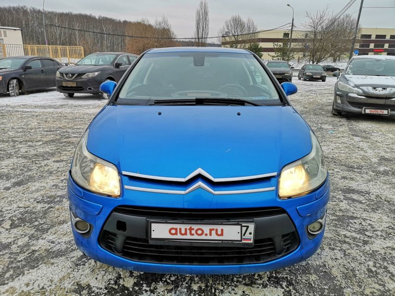 Citroen c4 темно-синий