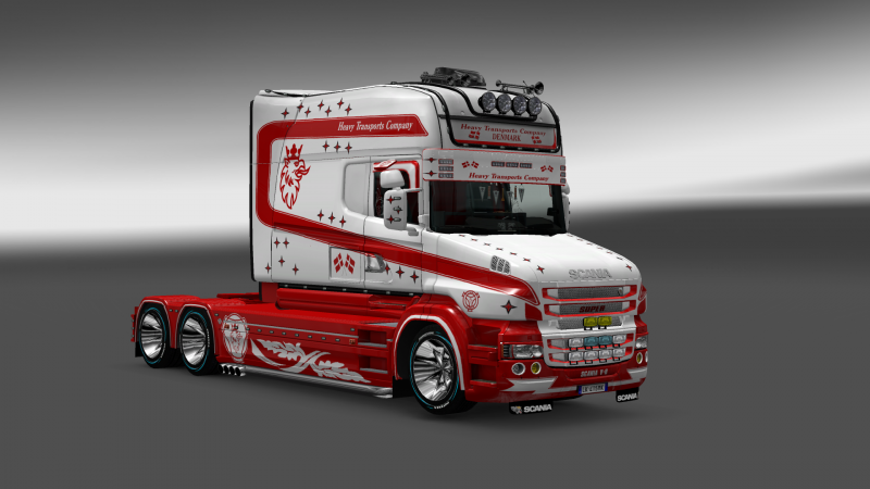 Тягач Scania t Longline
