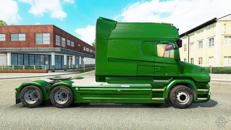Scania Longline inside