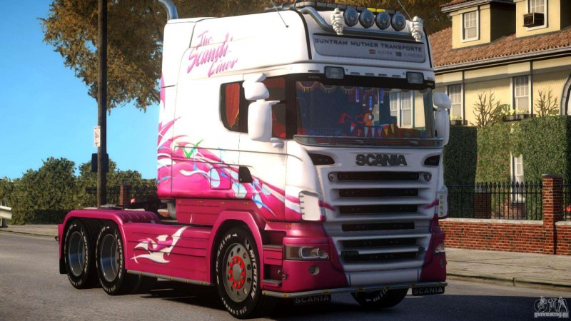 Scania r580 Longline