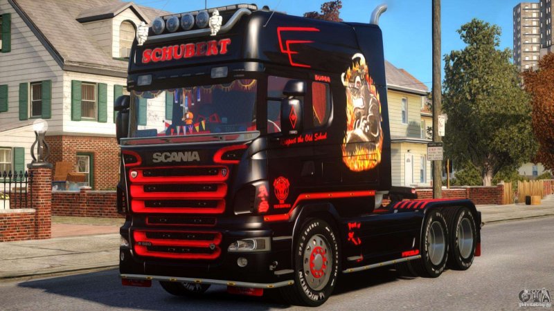 Scania r620 v8 Longline