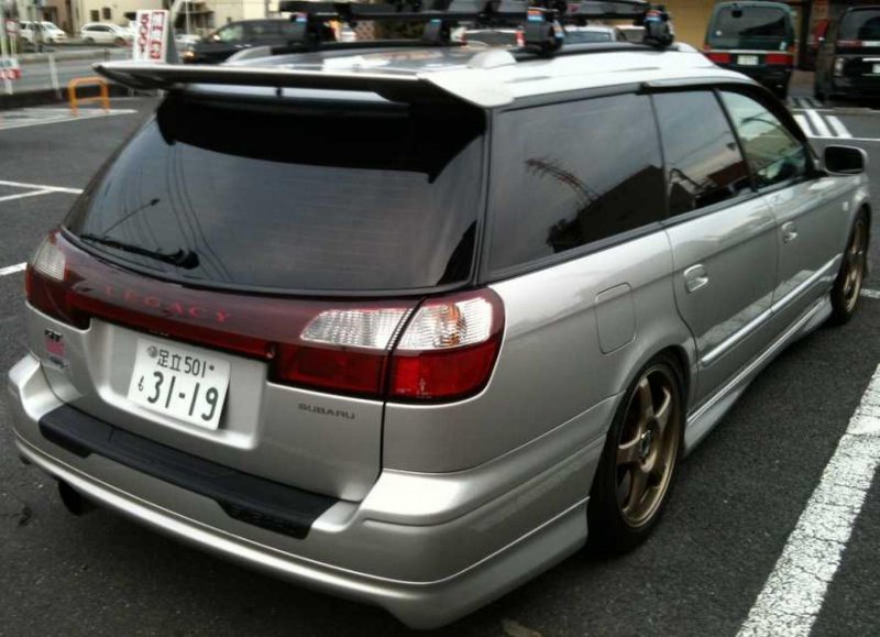 Subaru Legacy bh5 спойлер