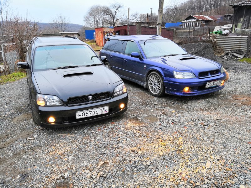Subaru Legacy bh5 спойлер