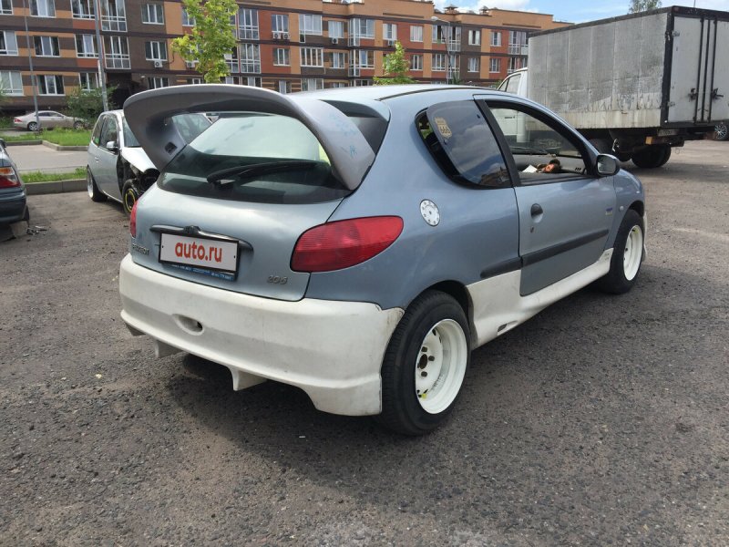 Пежо 307 2002 красная