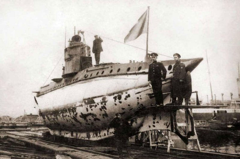 Немецкая подводная лодка u110