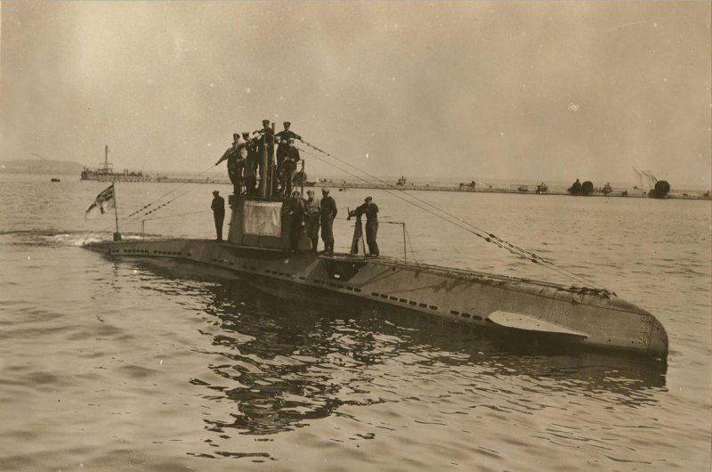 Подводная лодка первой мировой войны