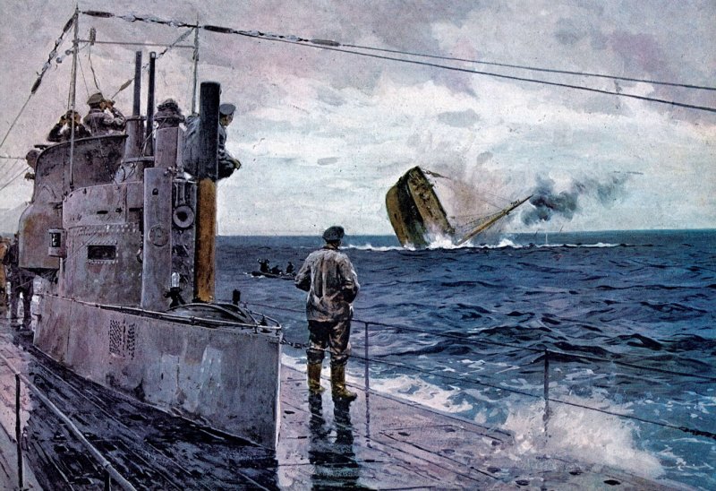Подводная война 1916