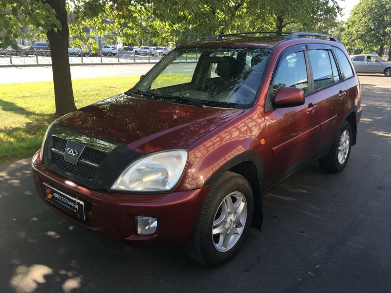 Chery Tiggo серый