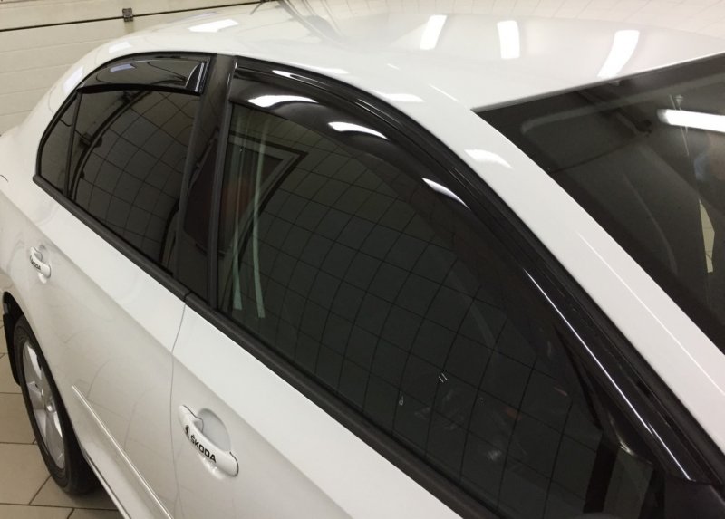 Дефлекторы Skoda Rapid