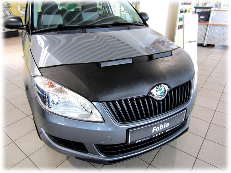 Дефлектор капота Skoda Fabia 2