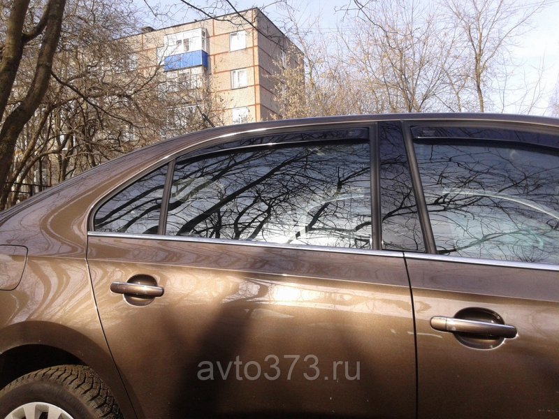 Дефлекторы окон Шкода Рапид