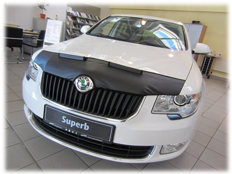 Дефлектор капота Skoda Superb 2