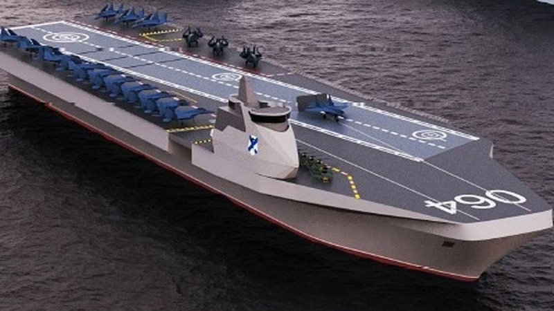 Проект авианосца 23000 э шторм