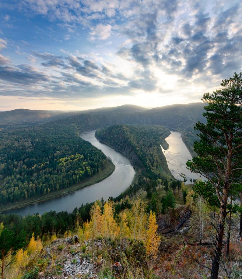 Река Мана Красноярский край