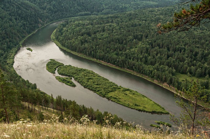 Река Мана Красноярский край