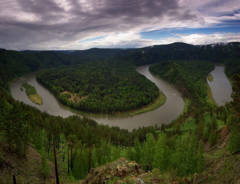 Река Мана Красноярский край