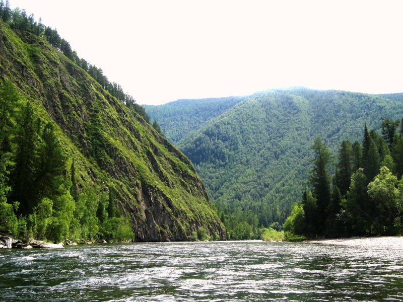 Река Мана Красноярский край