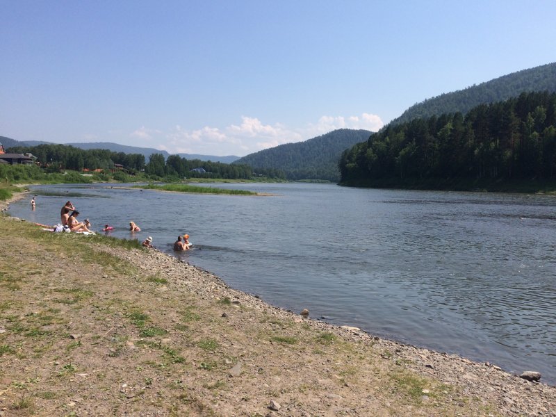 Река Мана Красноярск
