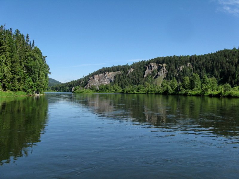 Река Мана Манский район