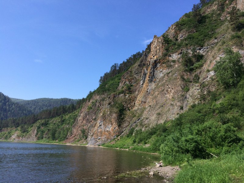Дивногорск река Мана