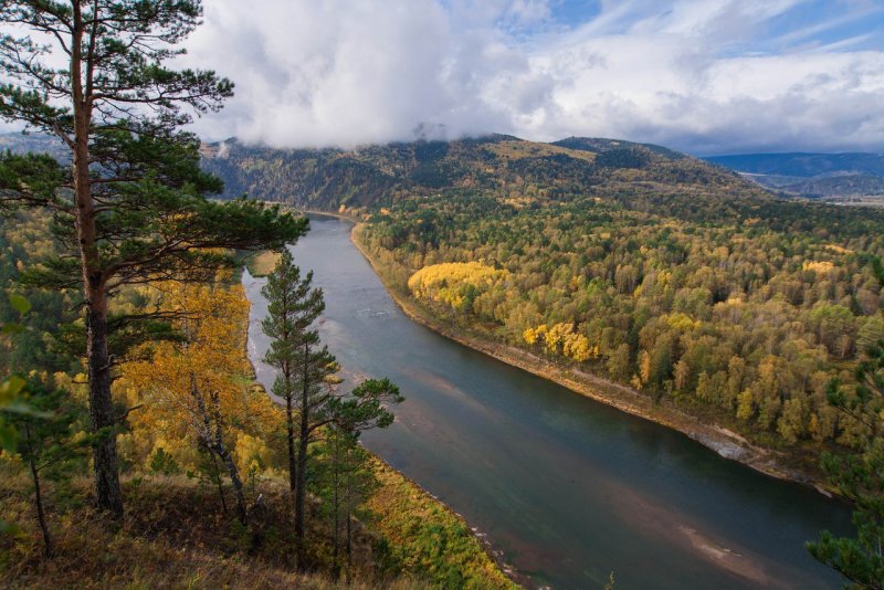 Манская петля Красноярский край река