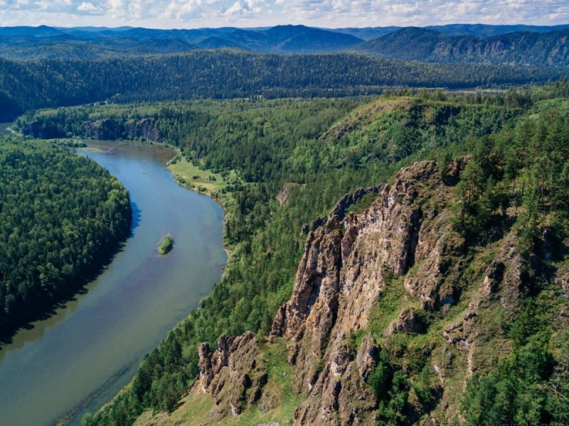 Река Мана Красноярский край большой Унгут