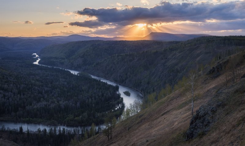 Река Мана Красноярск