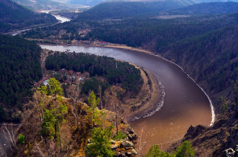 Река Мана Красноярский край