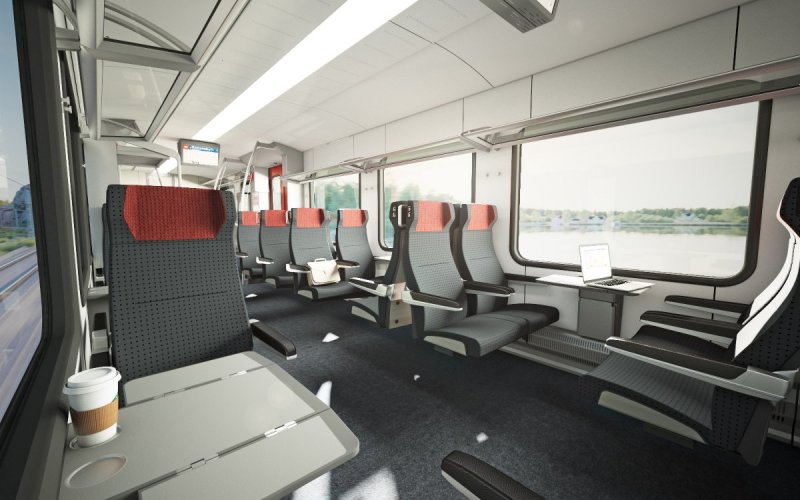 Stadler flirt 200 салон