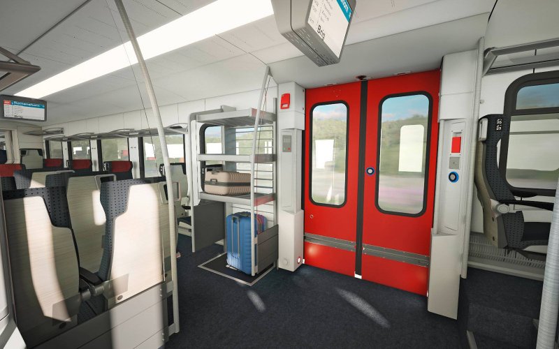 S Bahn поезд салон