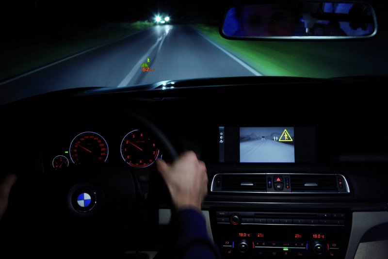 BMW 5 f10 ночное видение