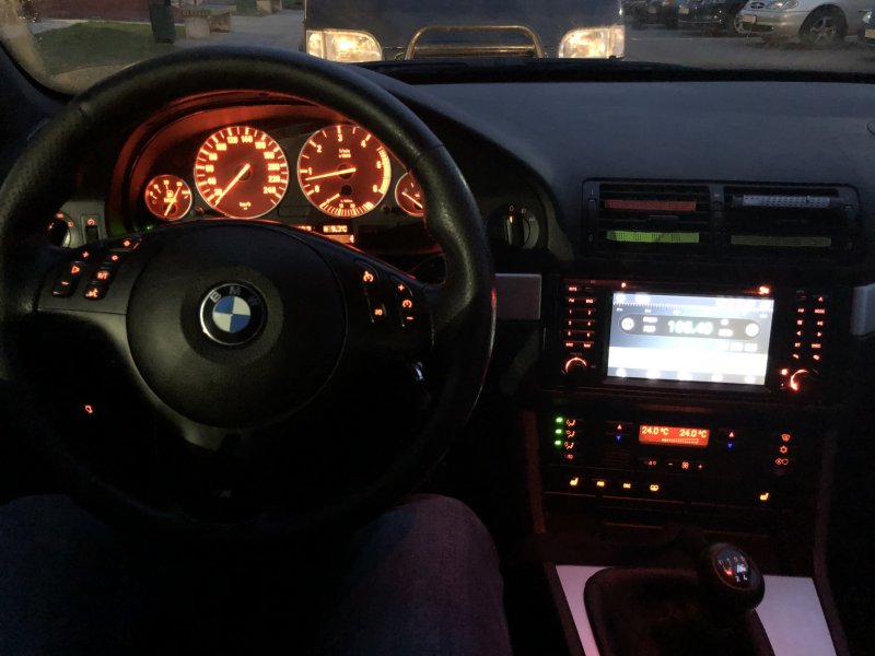Подсветка на BMW e39