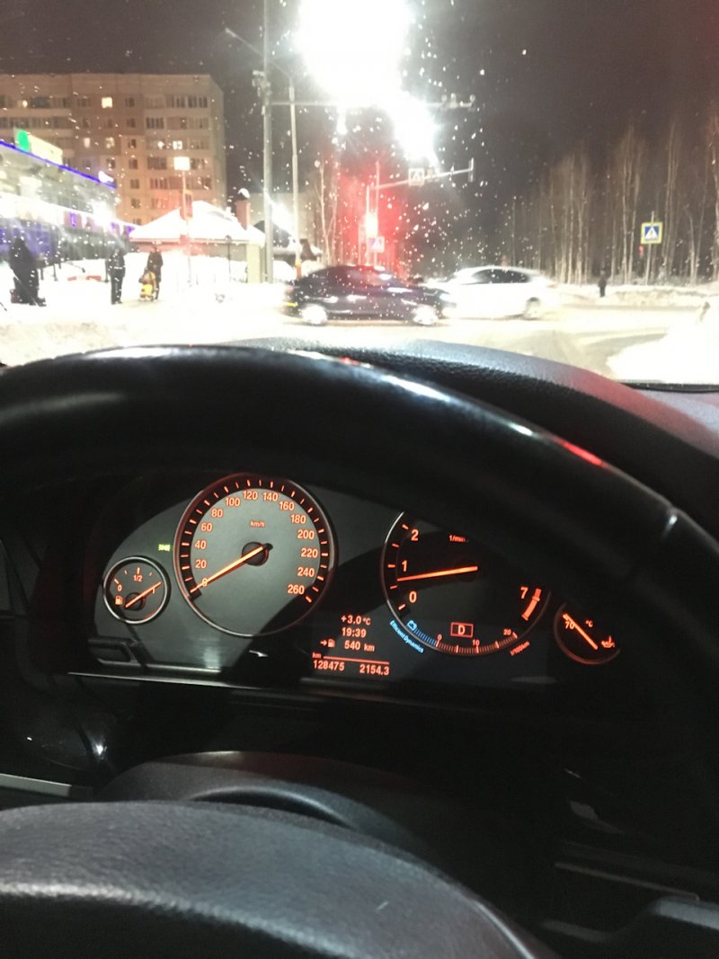 БМВ е60 за рулем зима